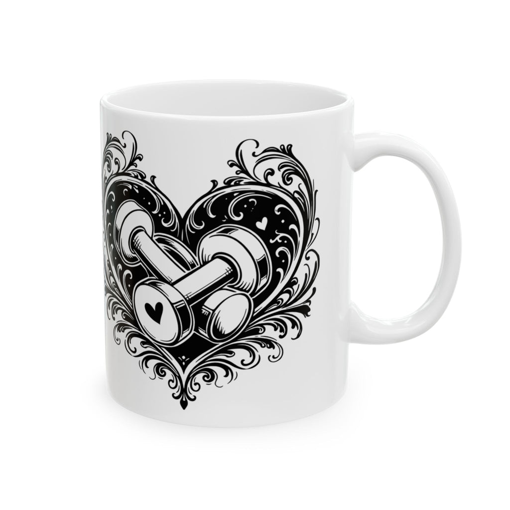 "Gym Girl" Kaffee-, Teetasse; Keramiktasse